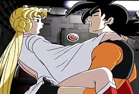 Porno Retro fotografii color de steaua bile son goku partea a 2-a (m), fiul lui